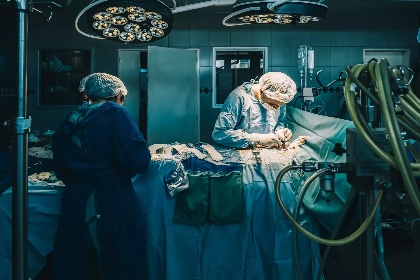 The tumor was transplanted during surgery (Getty Stock Photo)