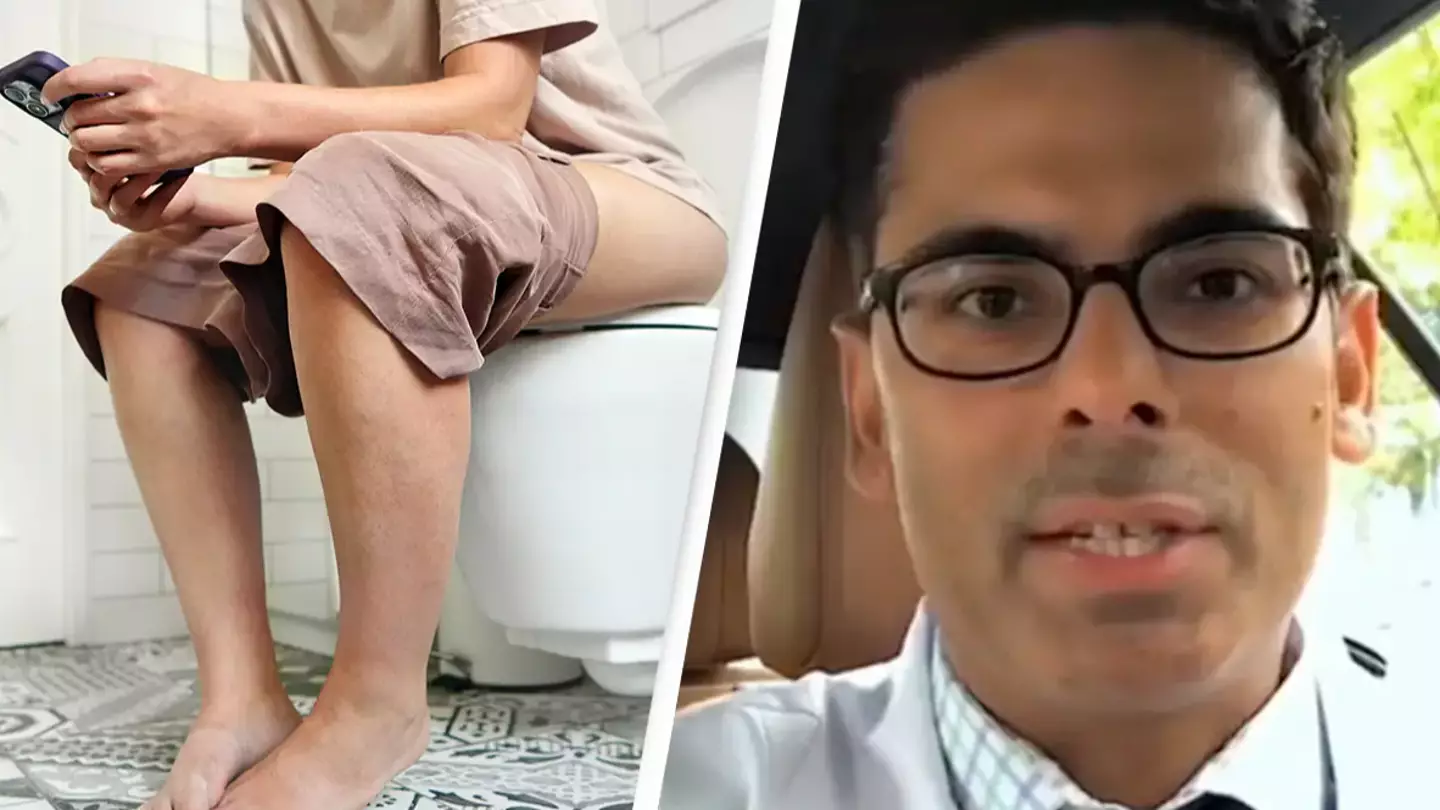 Doctor shares alarming reason you shouldn’t use your phone while sat on the toilet