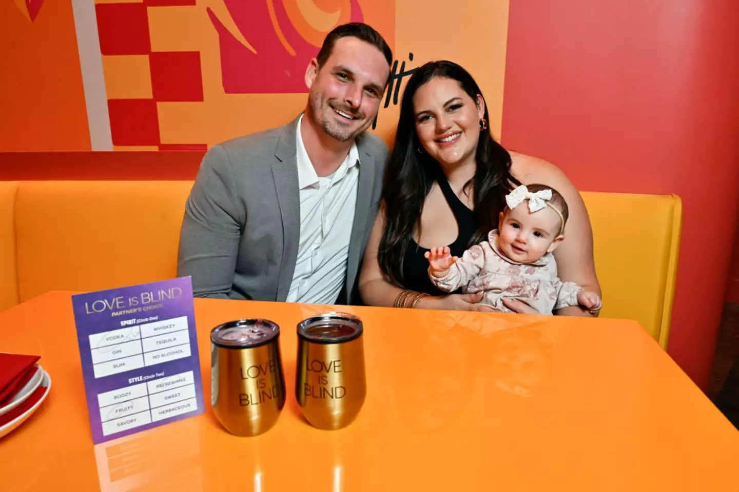 The reality TV stars share one-year-old daughter Vienna together (David Becker/Getty Images for Netflix)