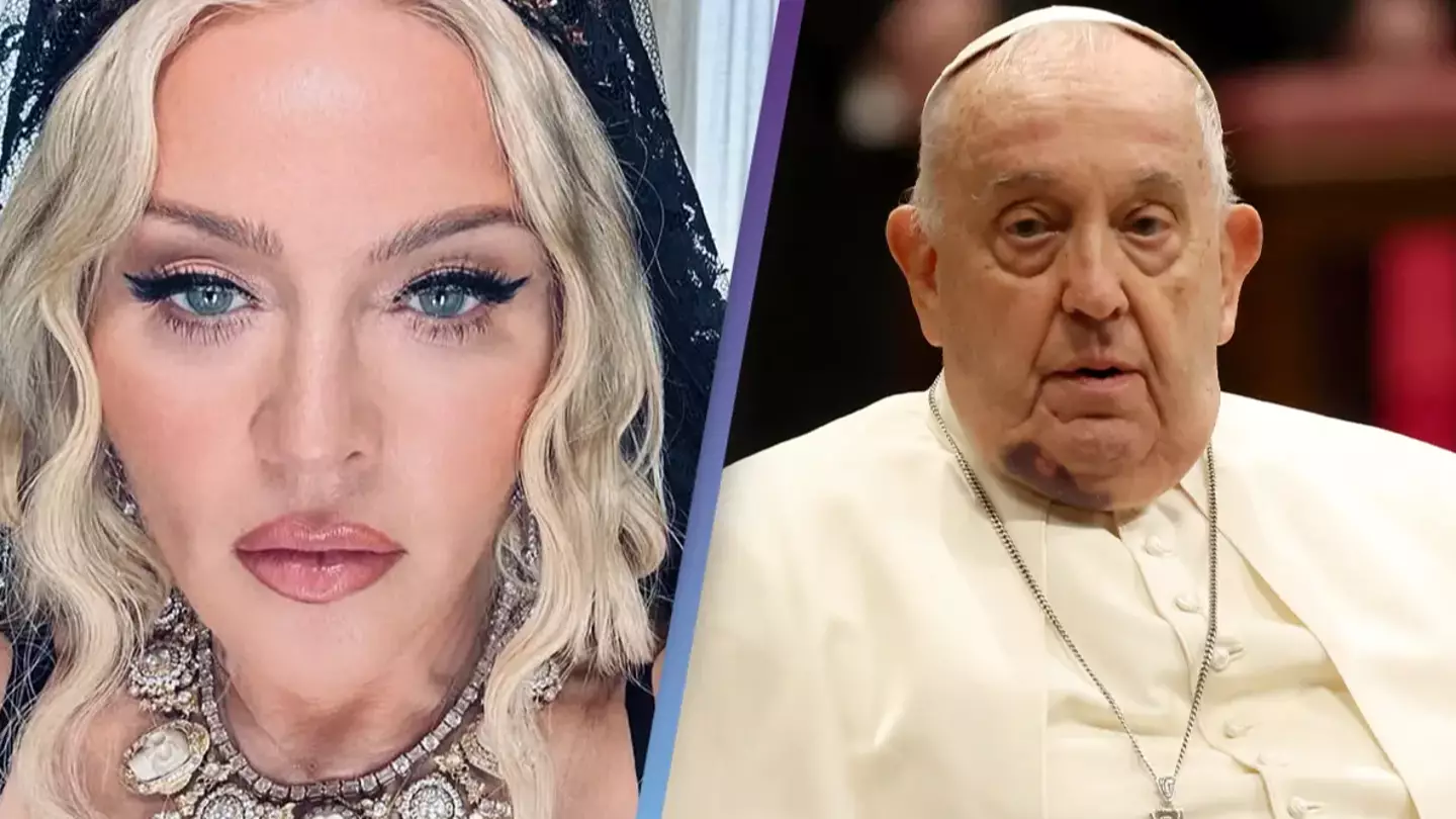 Madonna reignites church feud with 'unethical' AI pic of her and the Pope