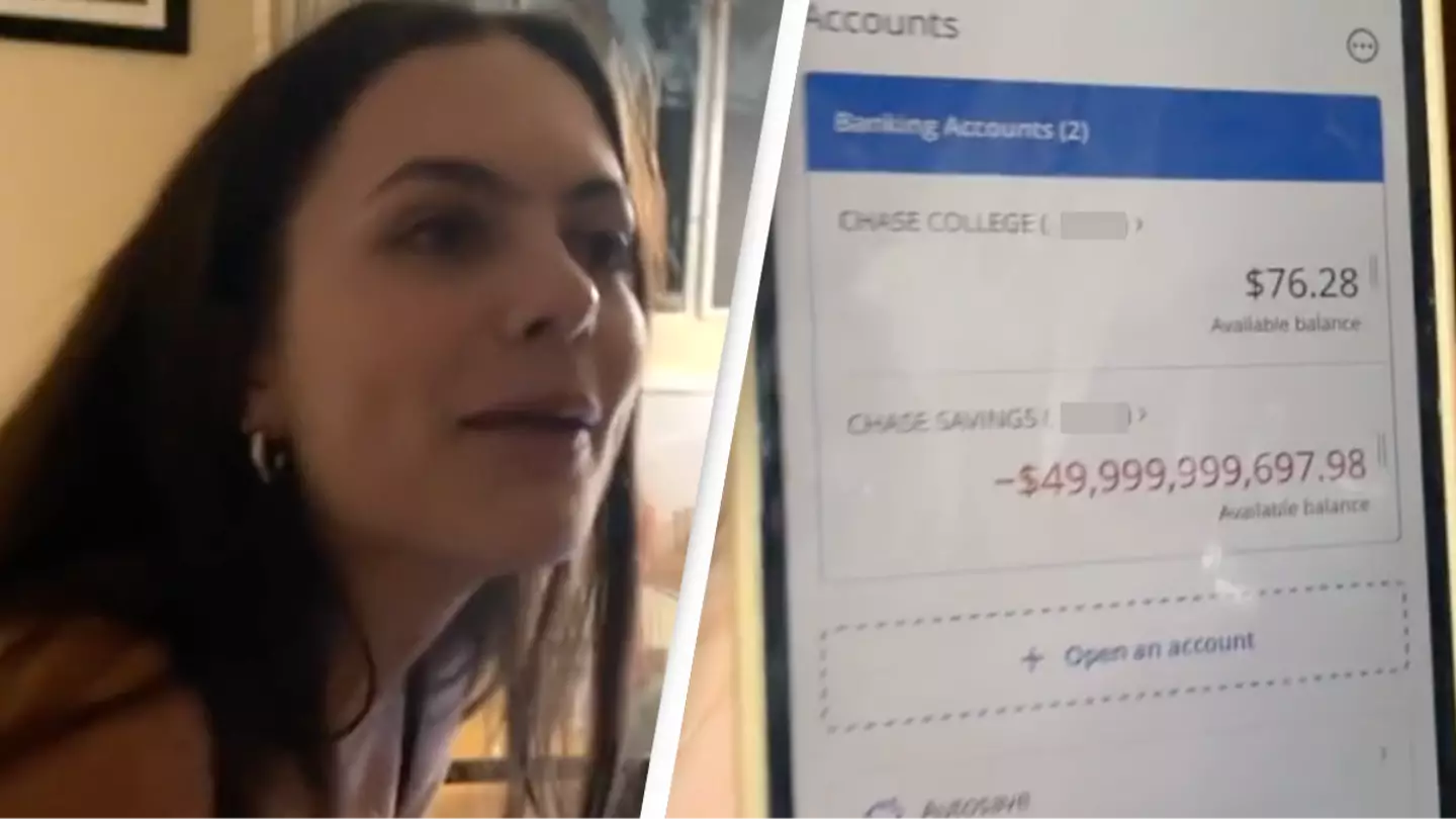 Woman stunned to find she's $50,000,000,000 in debt after night out