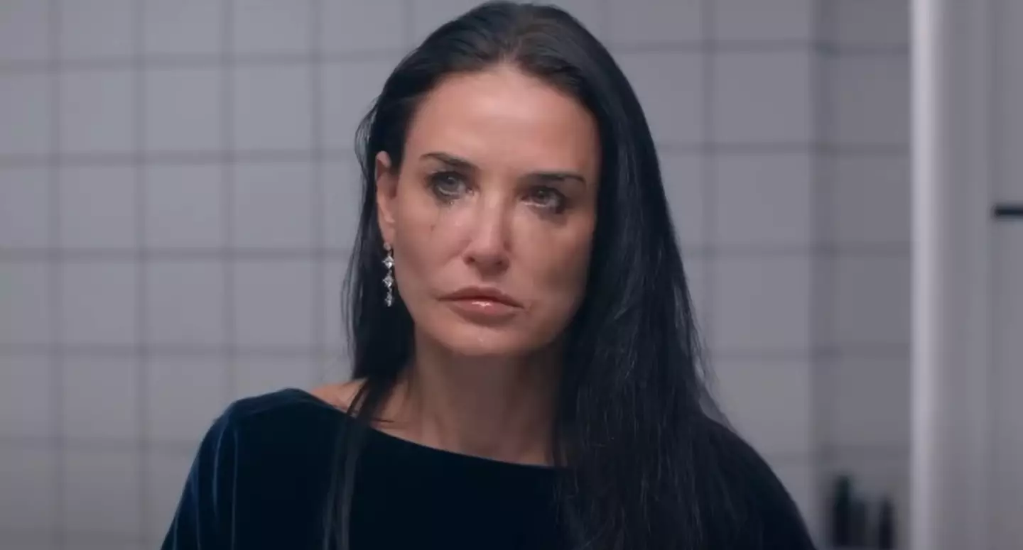 People have been raving about Demi Moore's performance in the film (Mubi)