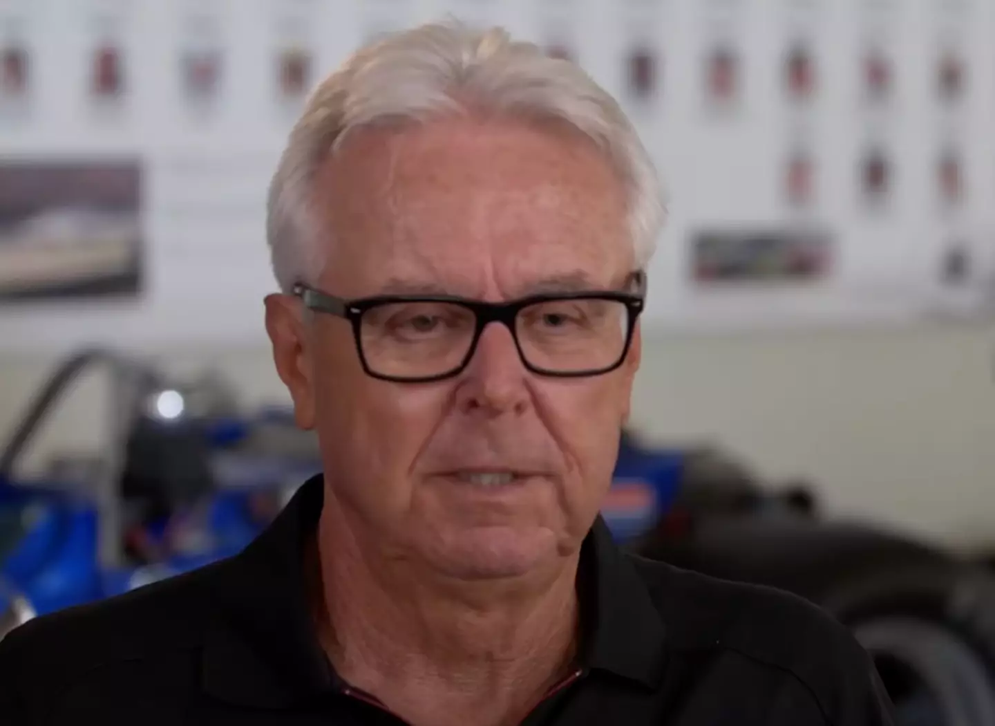 Rick Mears was thankfully saved from the fire. (YouTube/Indianapolis Motor Speedway Museum)