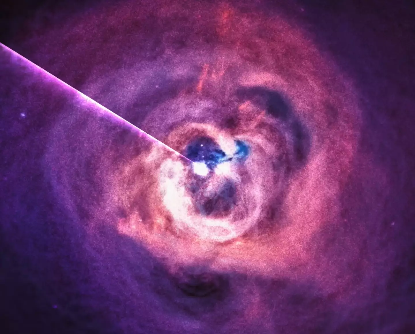 The sound created by NASA is quite eerie.