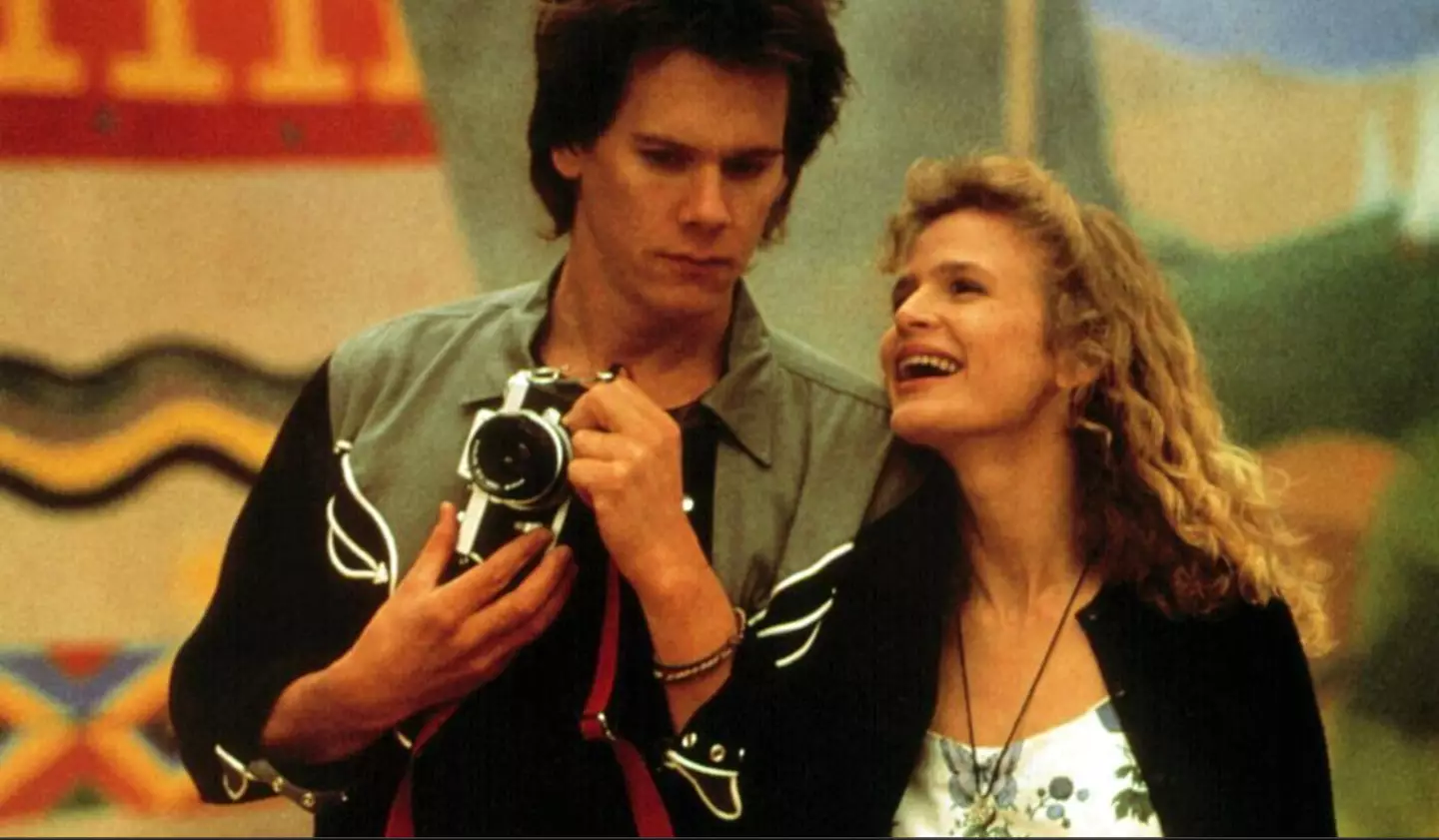 Kyra Sedgwick admitted that she finds filming sex scenes in movies with Kevin Bacon 'weird'.