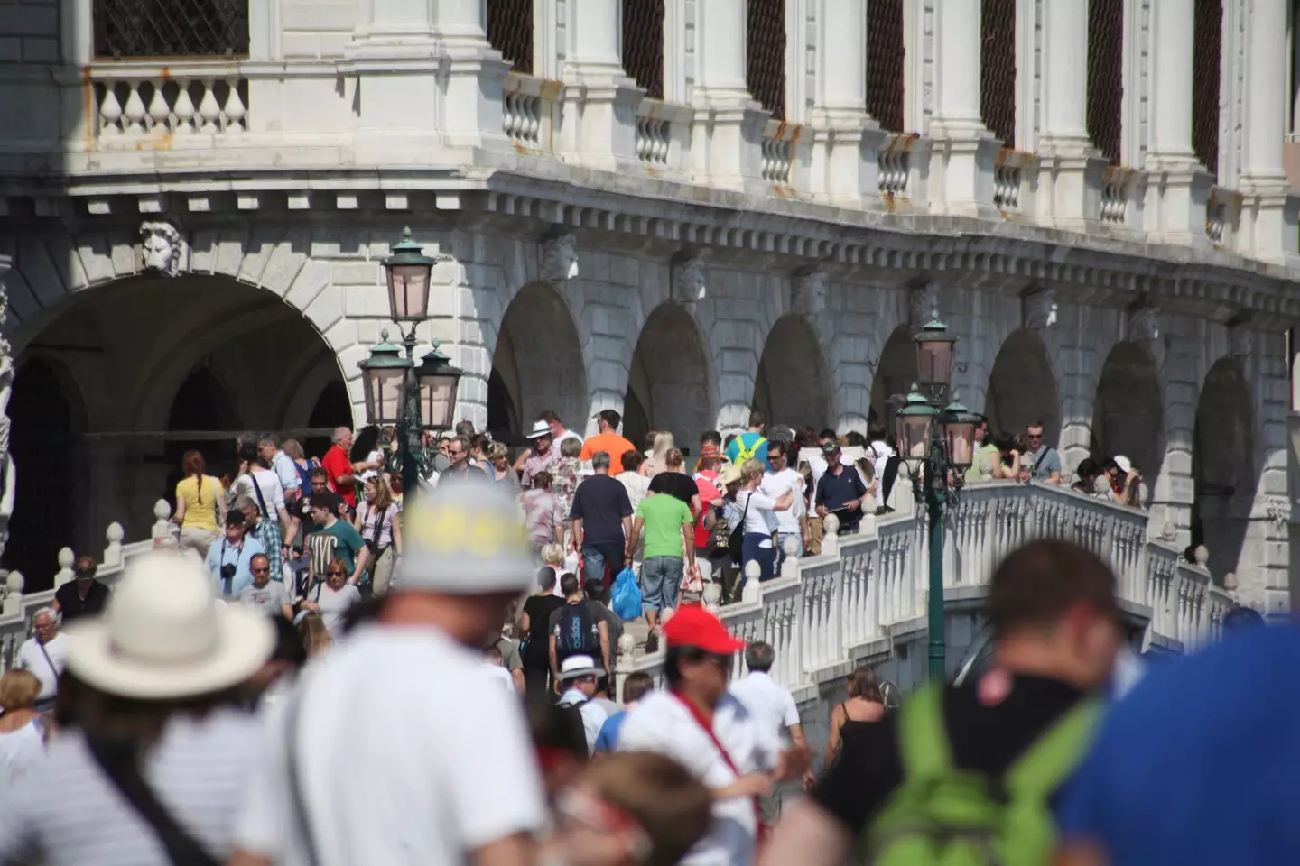 Most of the people who visit Venice are just there for the day and soon enough they'll have to pay up.