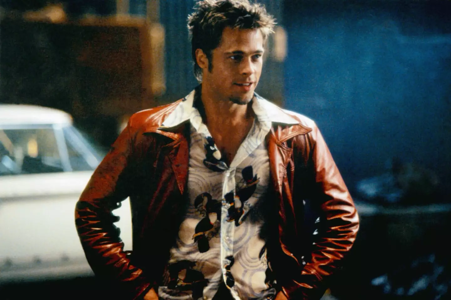Brad Pitt portrayed Tyler Durden in Fight Club (20th Century Studios)