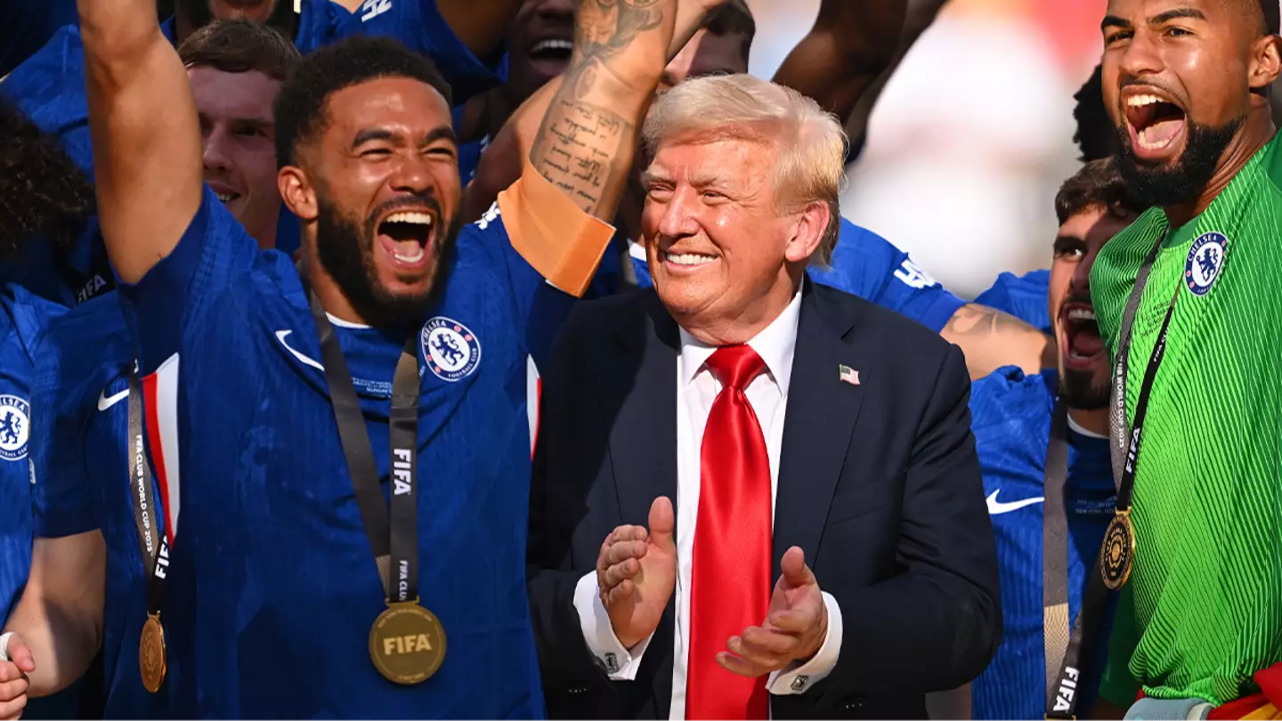 Trump’s sneaky action spotted by eagle-eyed viewers just moments before his 'embarrassing' act at FIFA Club World Cup final