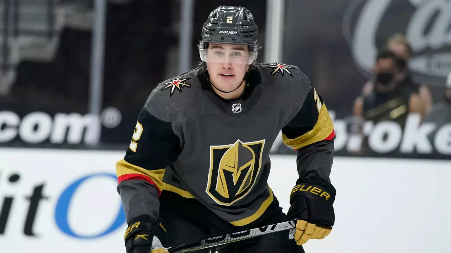 Whitecloud plays for the Vegas Golden Knights.