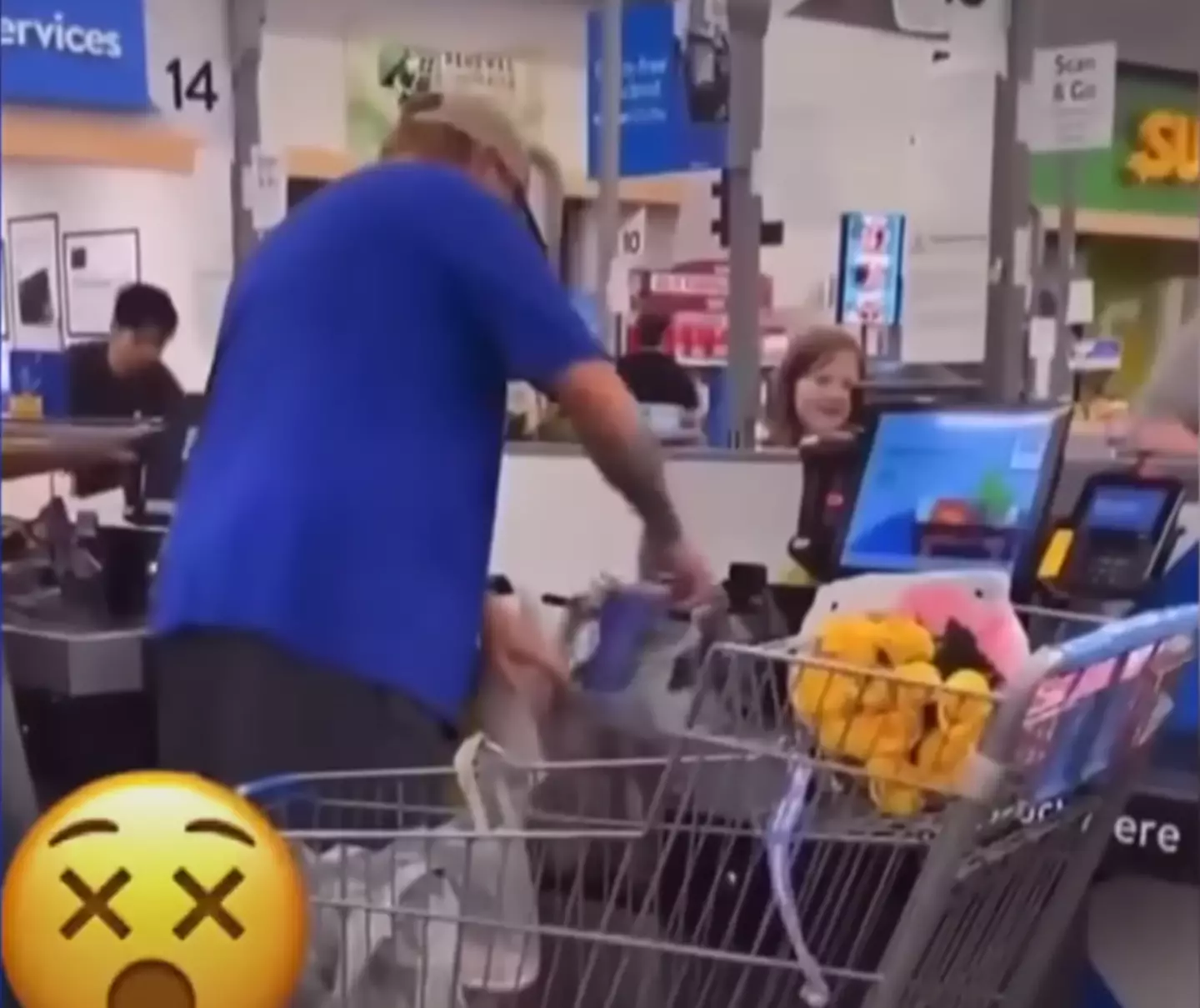 The man was branded a 'thief' after a video of him in Walmart went viral. (YouTube/KMOV St. Louis)