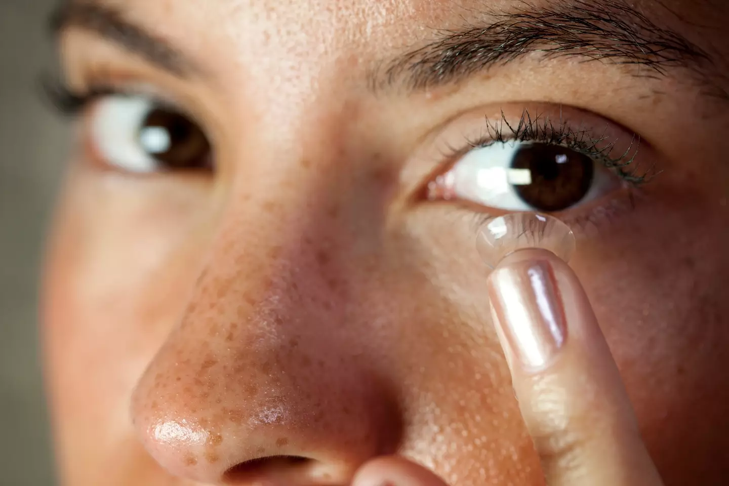 Dr. Amanda Redfern warned against swimming or even showering with contacts in.(Getty Stock Image)