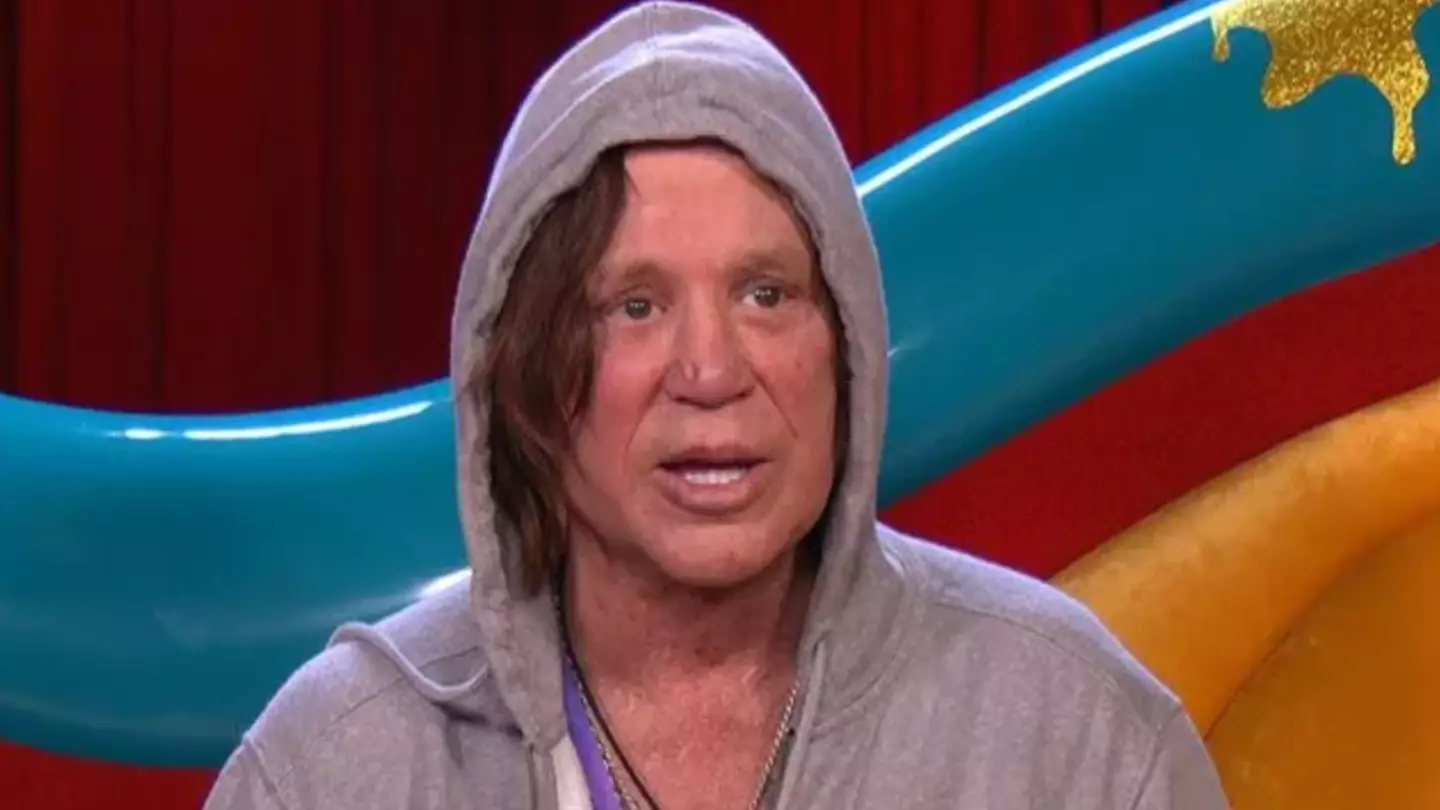 Eye-watering amount of money Mickey Rourke could be denied after Big Brother exit for 'further use of inappropriate language'