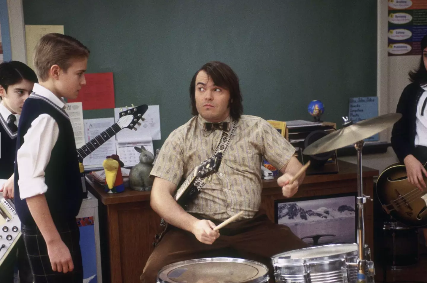 Black says 'never say never' to returning to School of Rock.