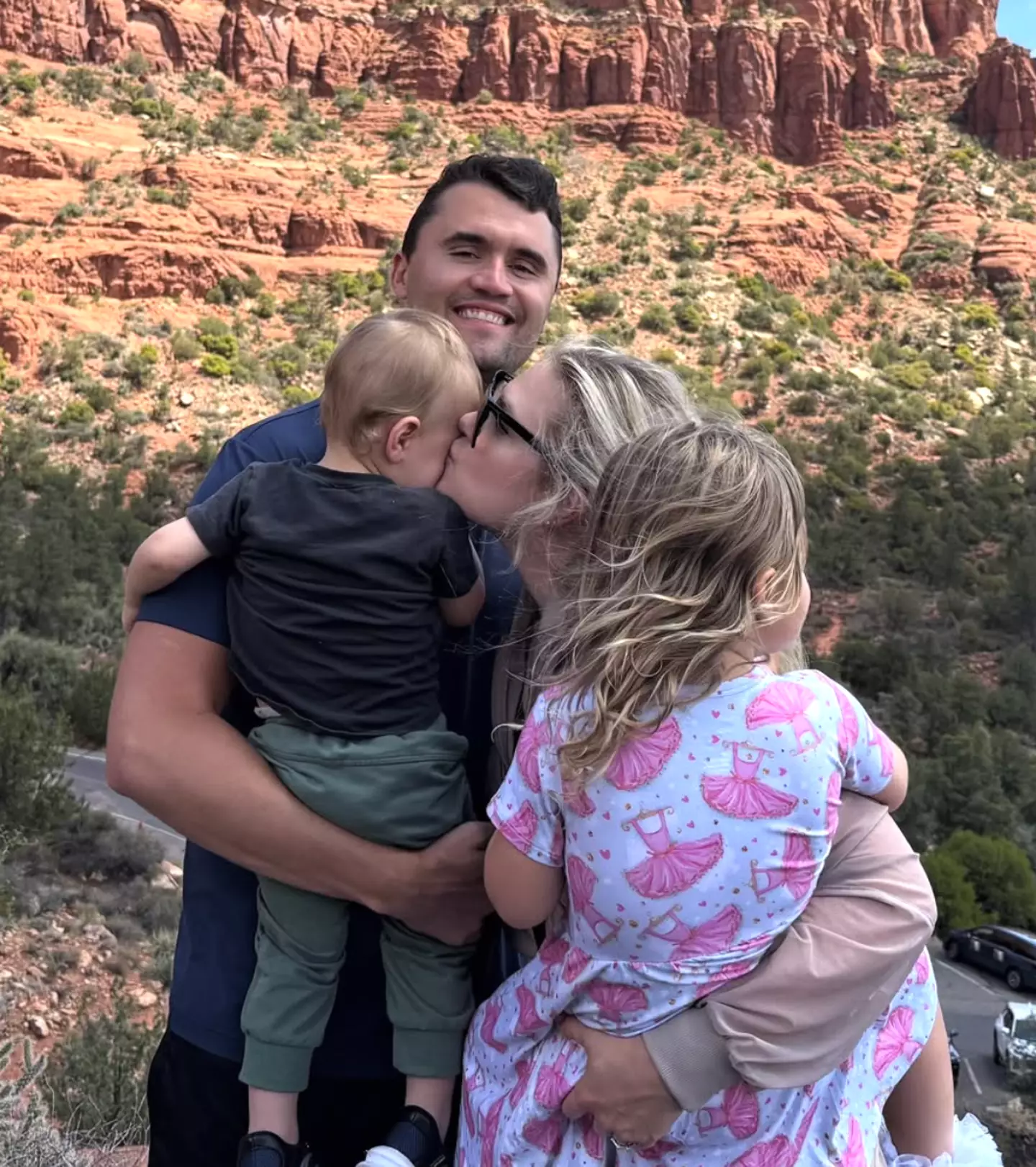 Charlie Kirk is survived by his wife Erika and their two children (Instagram/mrserikakirk)