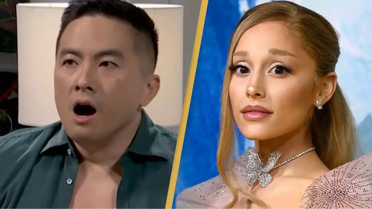 Comedian 'apologizes' to Ariana Grande for kissing her 'too much' during performance