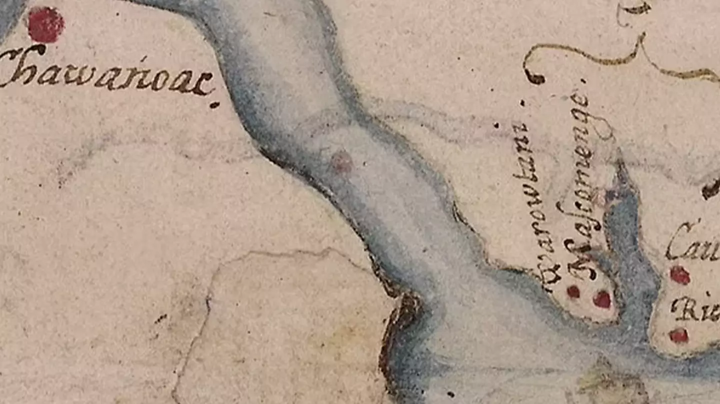 Experts discover hidden secrets in 400-year-old map that could solve 'America's greatest mystery'