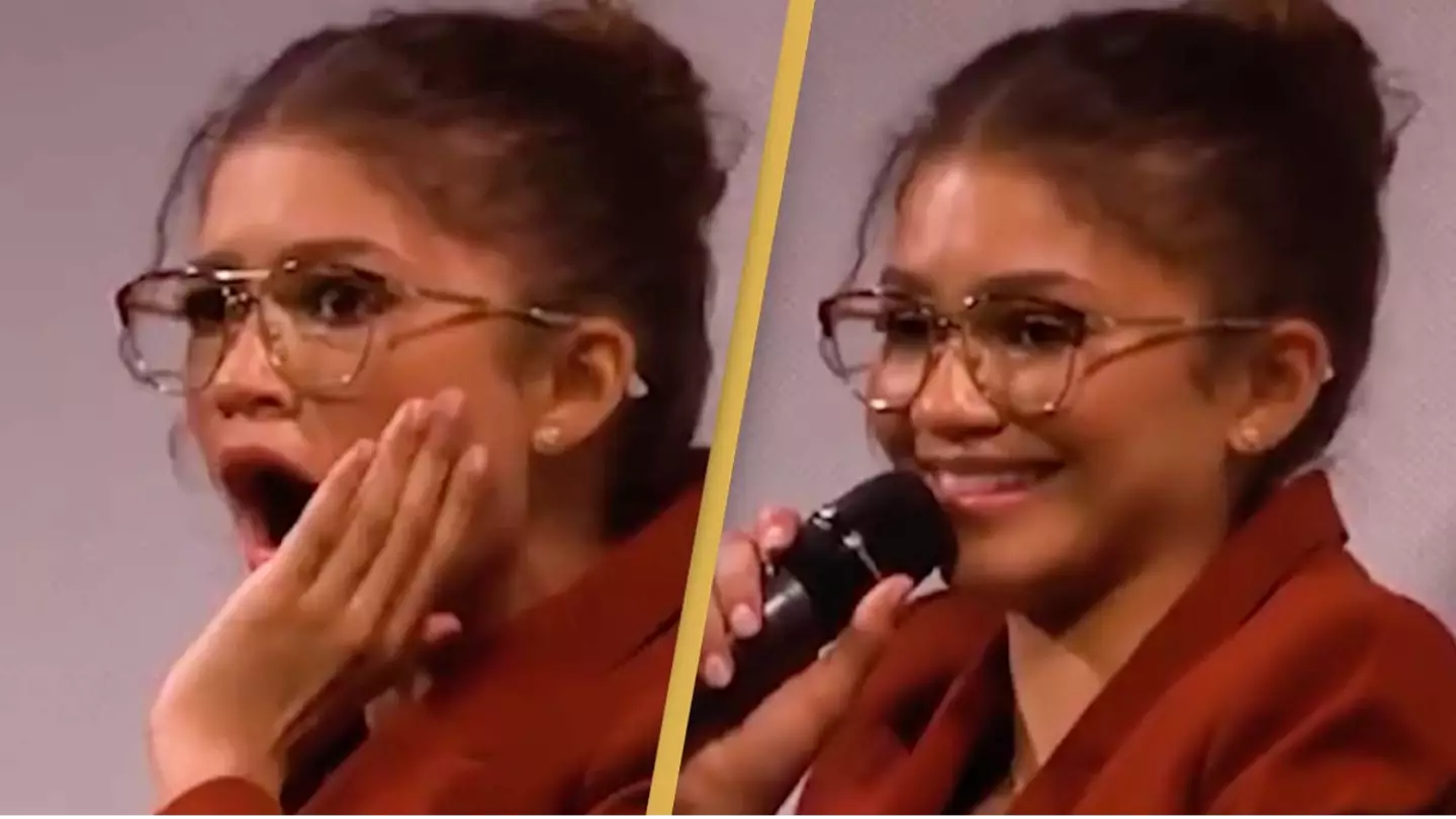 Zendaya completely stunned by young fan asking what it's like going from Disney to Euphoria