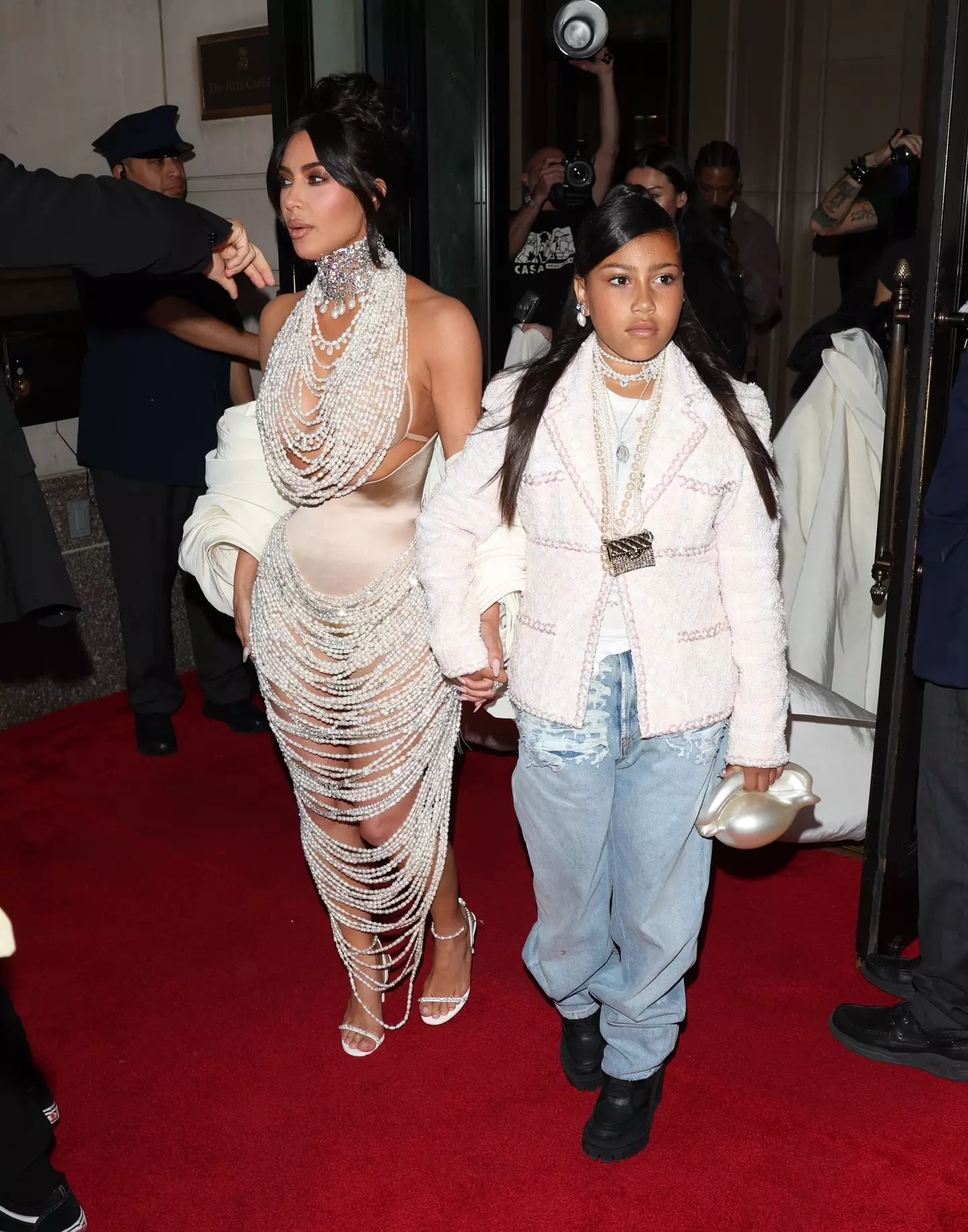 North West has been accompanying her mom to the night of high fashion for years (MEGA/GC Images)