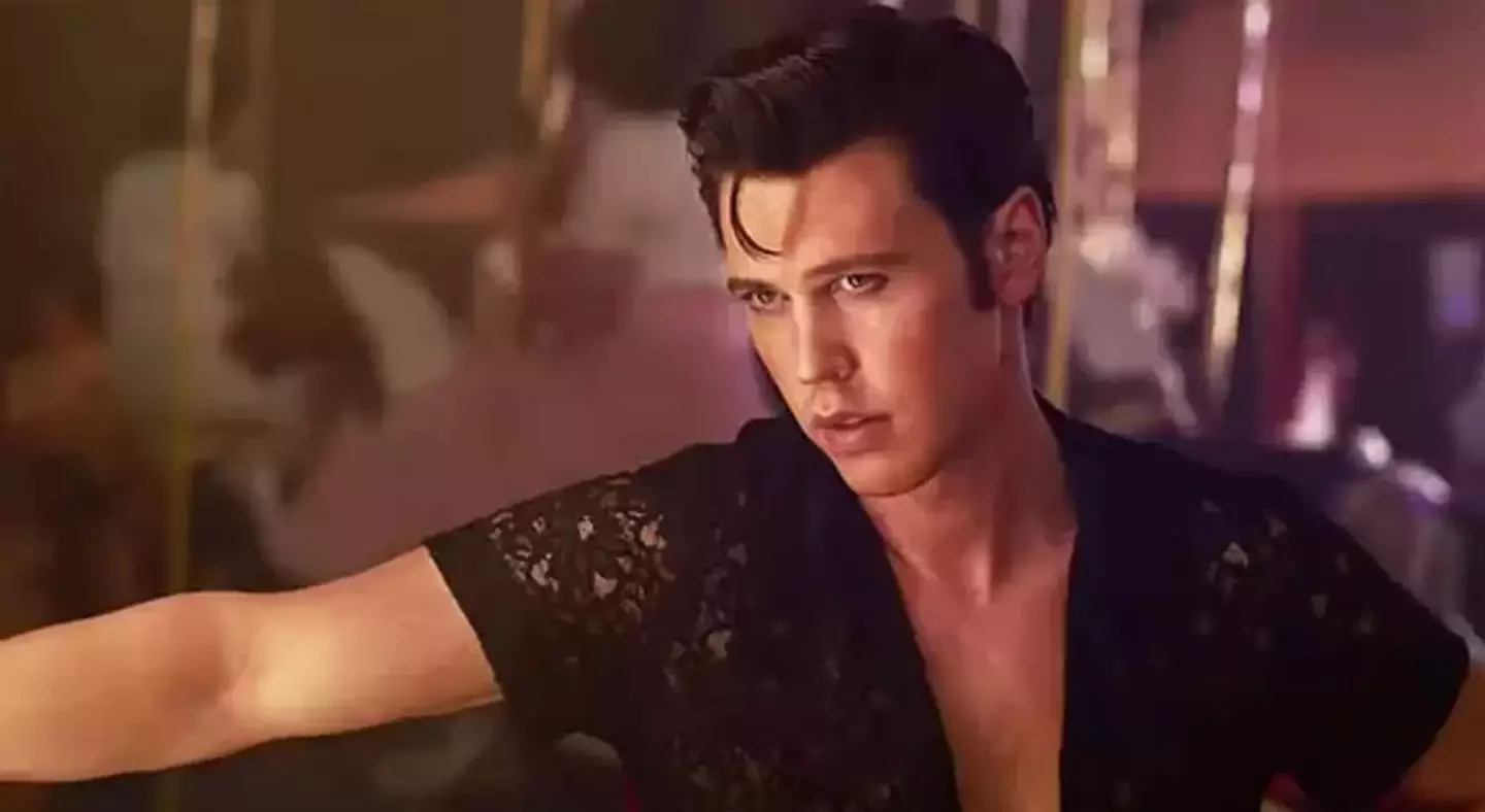 Austin Butler transformed into Elvis Presley in the biopic.