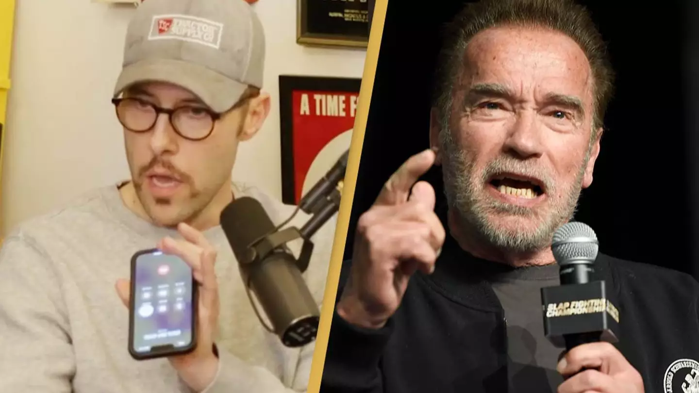 Man's Arnold Schwarzenegger impression during hilarious prank call is being called the best ever