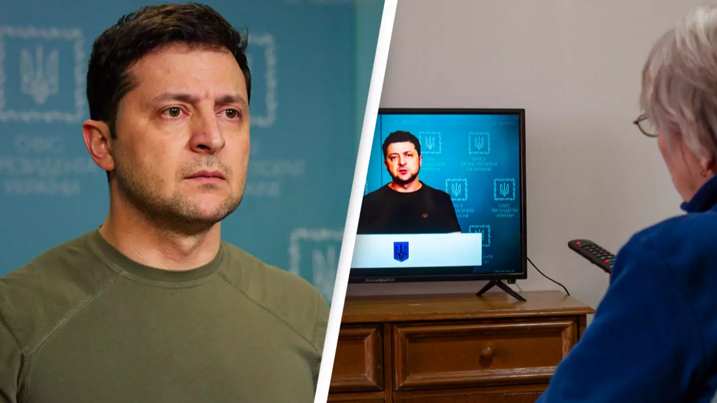 Russia Hacks Ukrainian TV And Posts Fake Zelenskyy Surrender Message