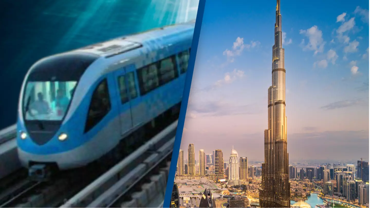 Dubai is working on building a 1,200-mile underwater train to India