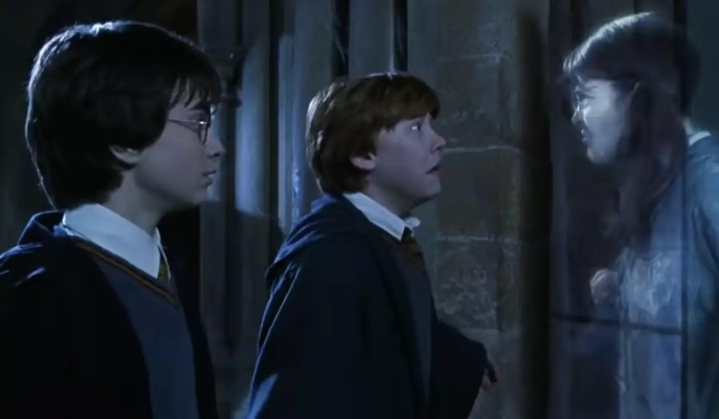 Fans were sure Moaning Myrtyle was just Daniel Radcliffe (Warner Bros)