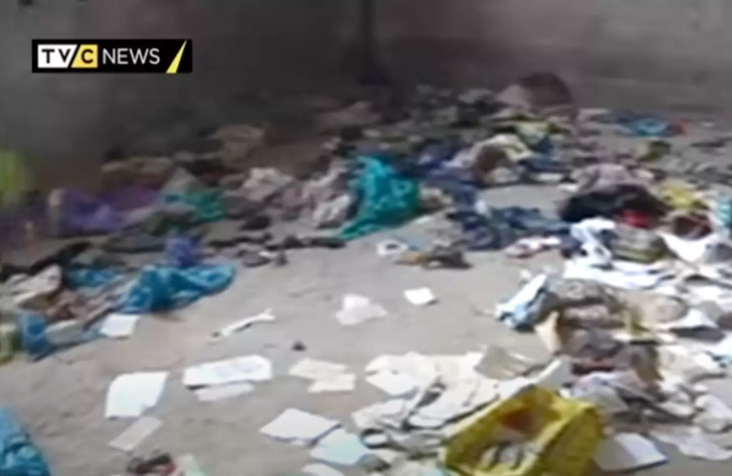 The building was discovered in March 2014 by a group of motorcycle taxi drivers.