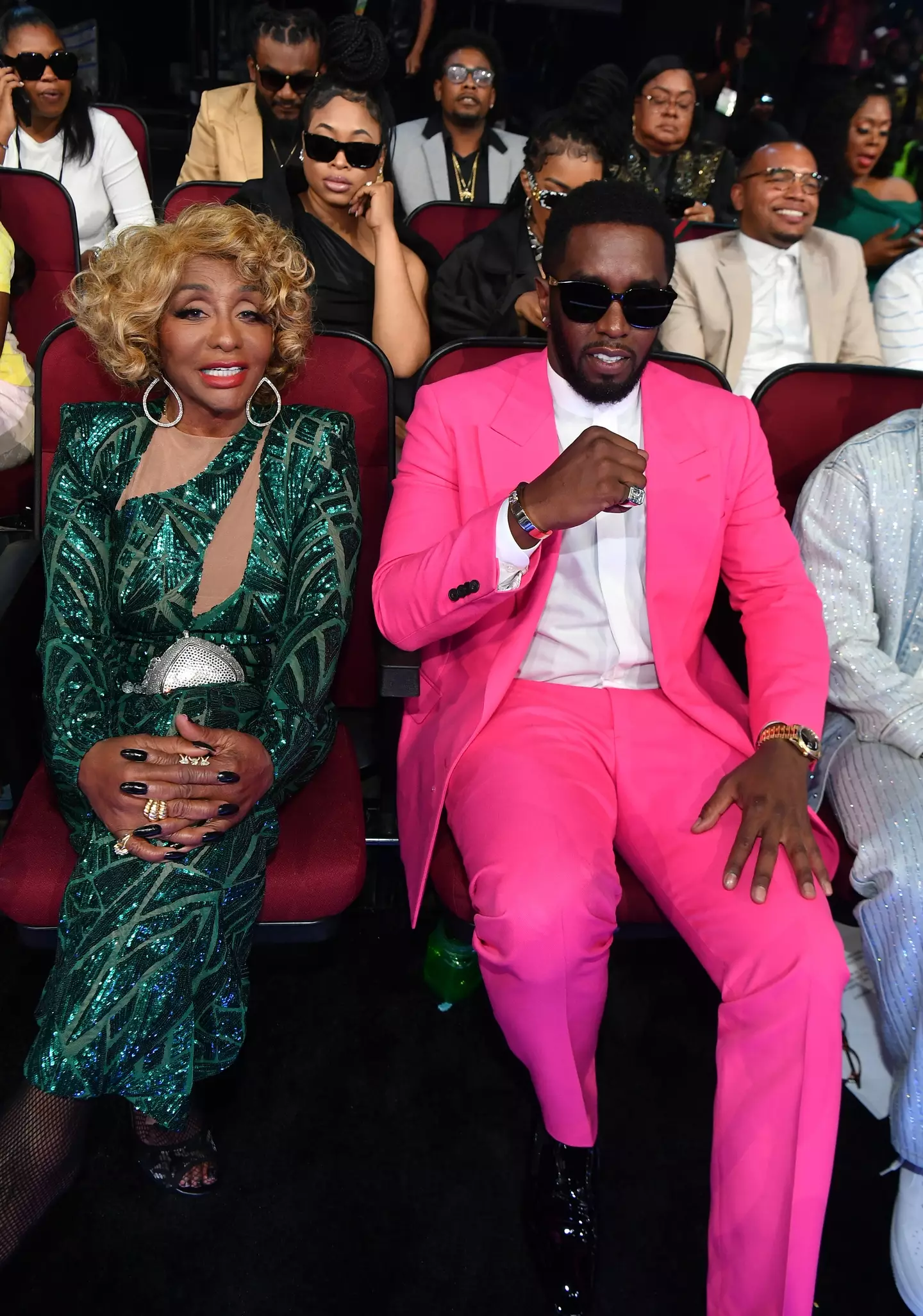 Janice Combs defended her son in a statement issued over the weekend (Paras Griffin/Getty Images for BET)