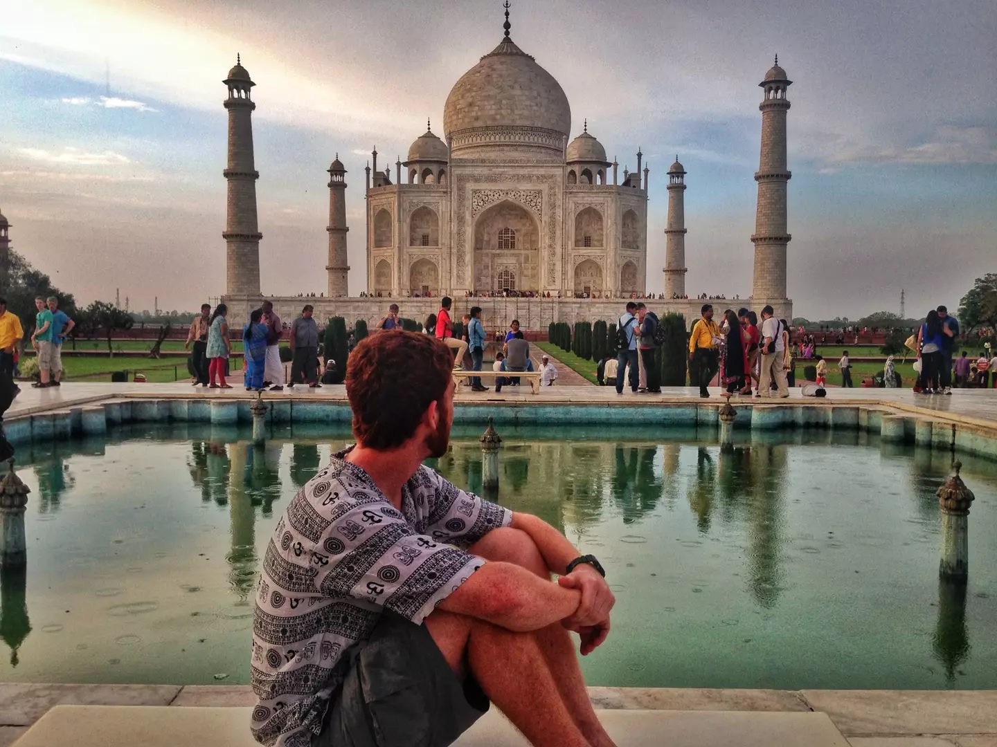 Drew shares his experiences travelling online (Supplied)