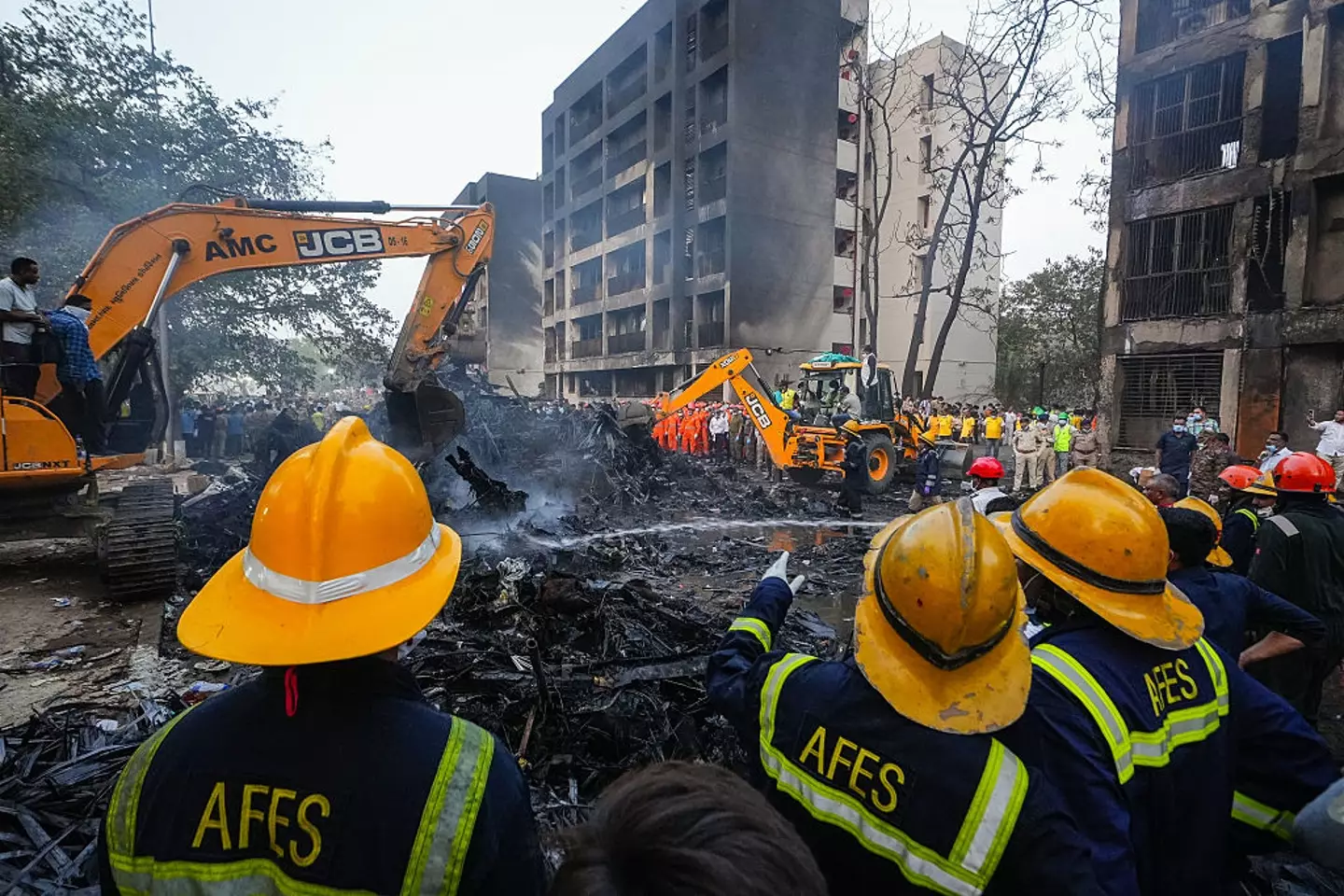 The death toll for the crash stands at 260 (Saurabh Sirohiya/NurPhoto via Getty Images)