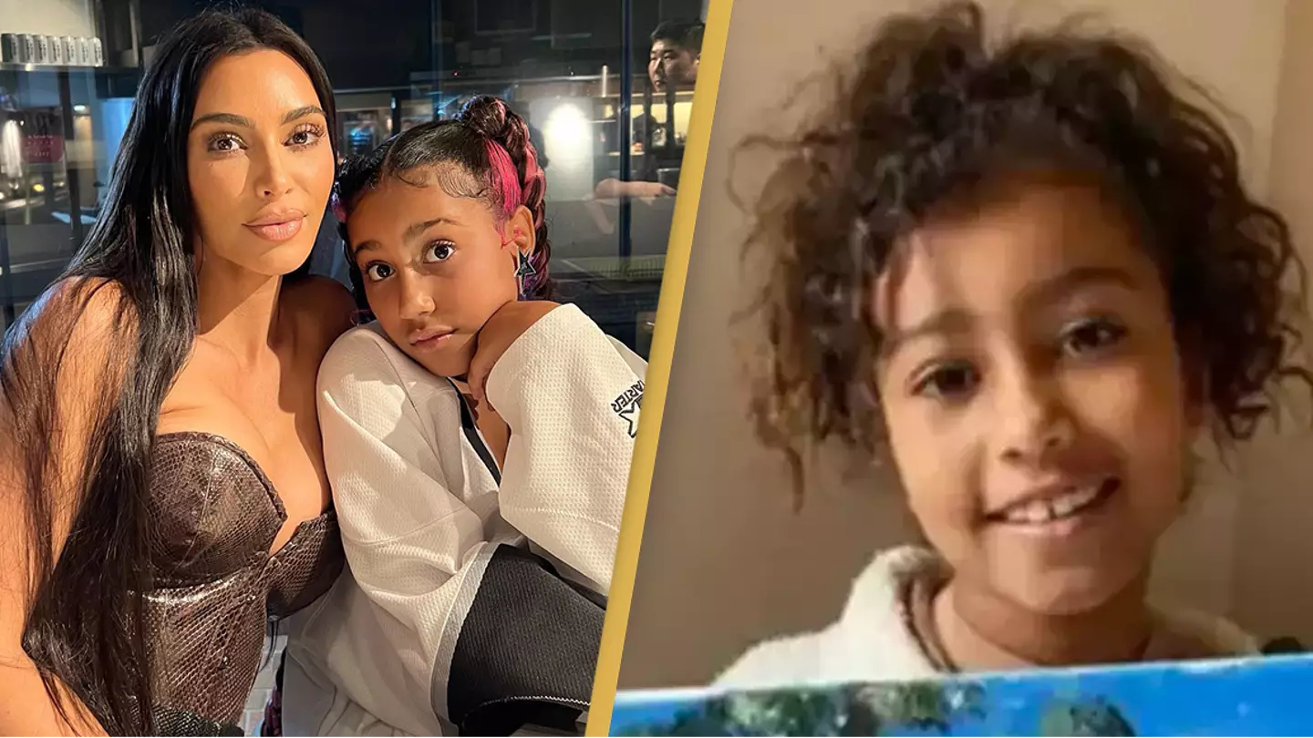 Fans are seriously impressed by Kim Kardashian’s daughter’s art skills