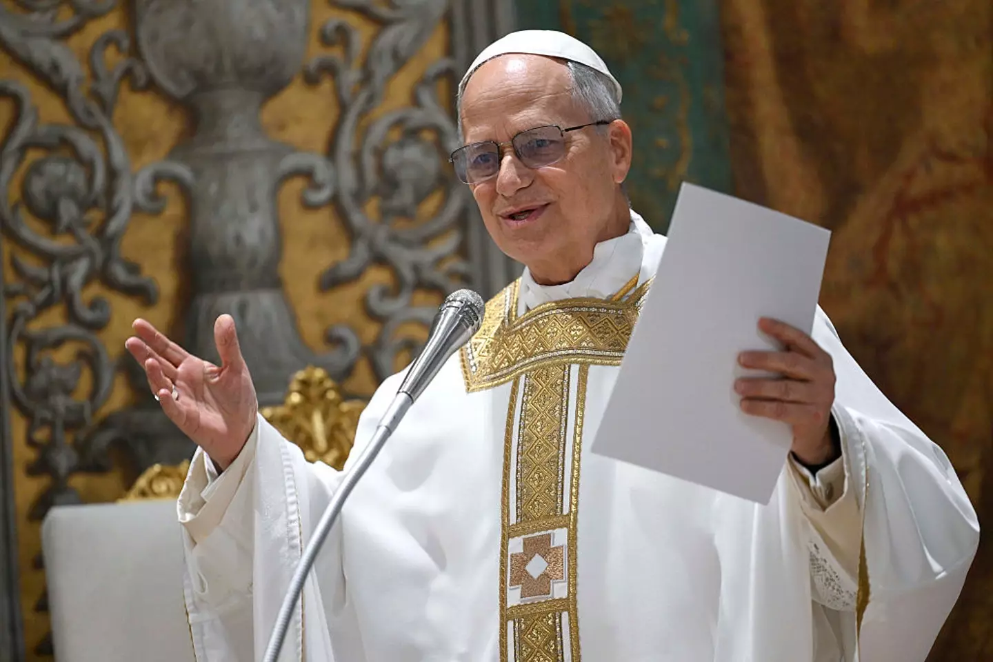 Pope Leo is the first ever American to be elected as pope (Simone Risoluti - Vatican Media via Vatican Pool/Getty Images)
