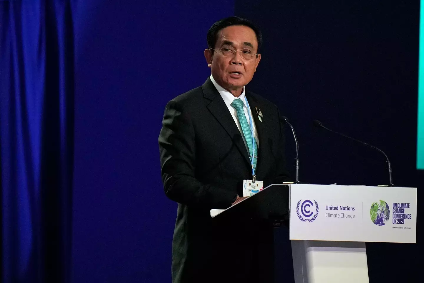 Thailand's Prime Minister Prayut Chan-O-Cha in 2021.