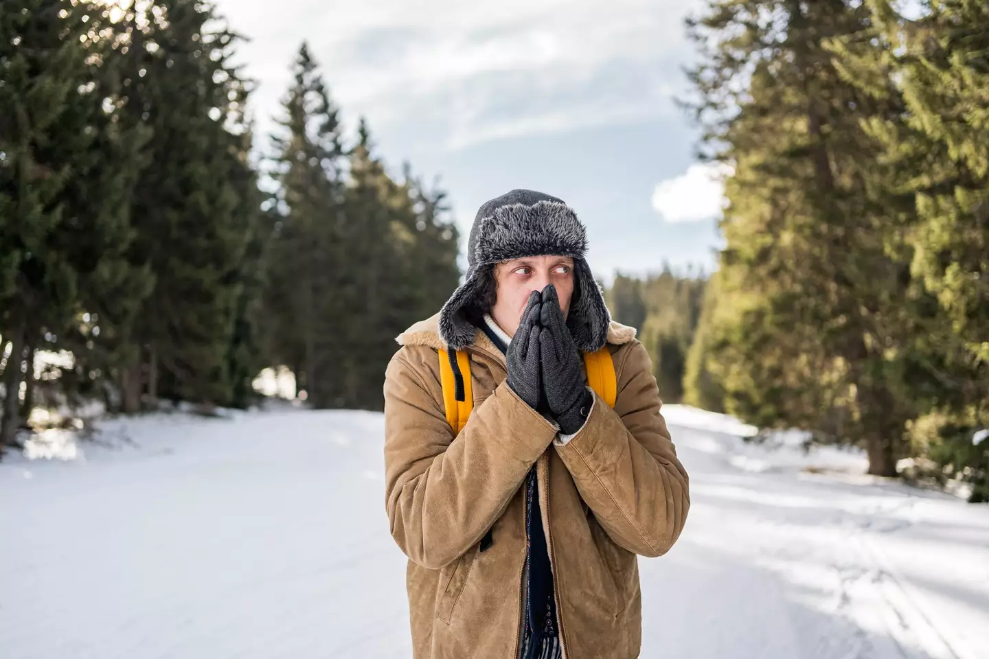 Men find themselves facing some unwanted health complications in winter (Getty Stock)