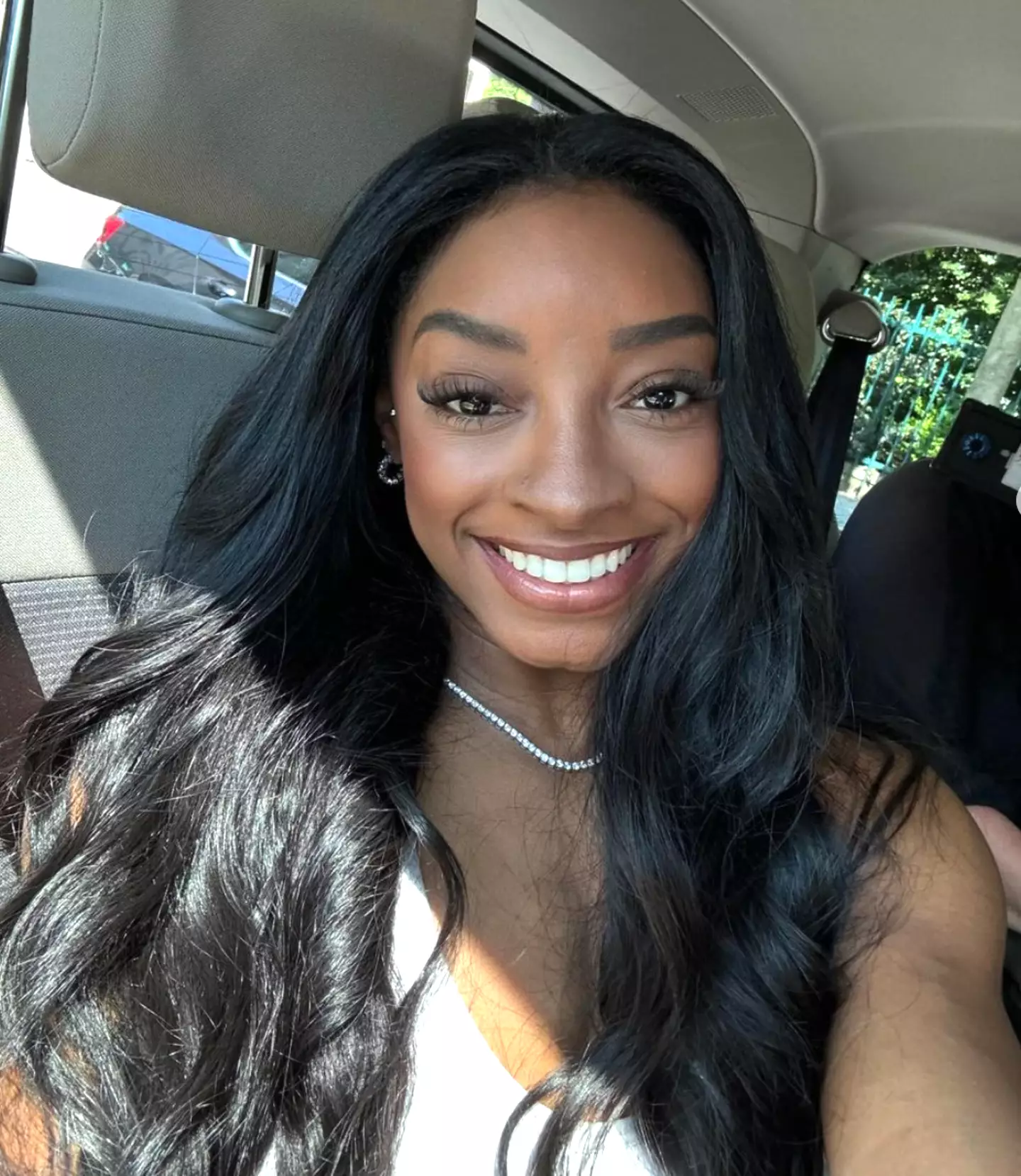 Simone Biles' mom is calling for her to reach out to her. (simonebiles/Instagram)