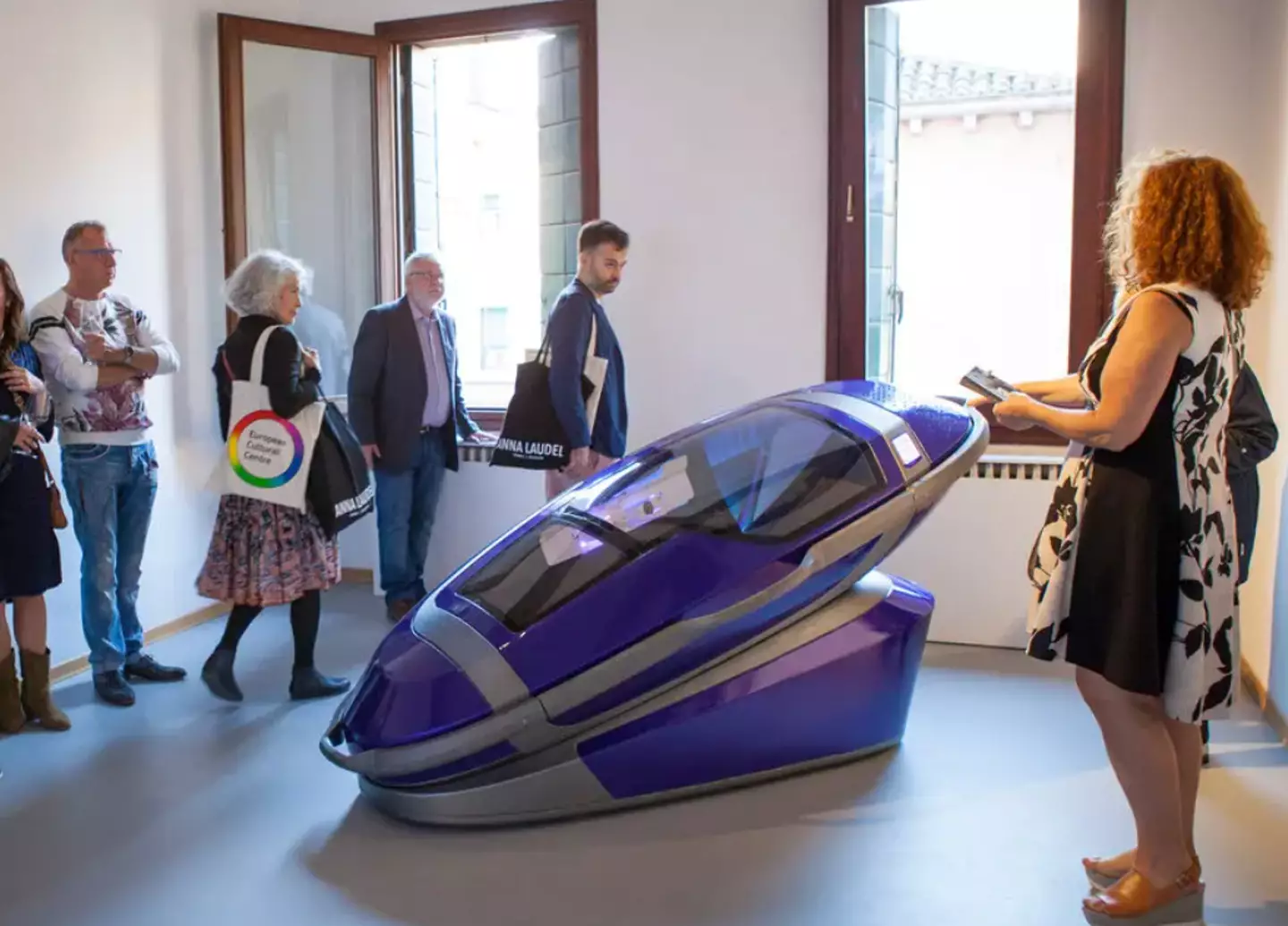 The 3D printed capsule provides a 'painless death' (Exit International)