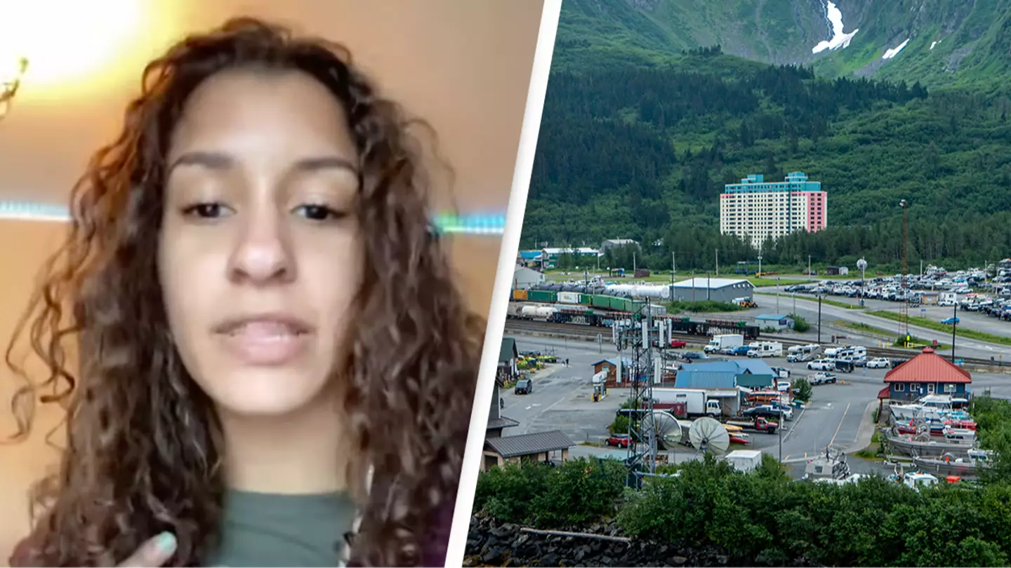 Woman who lives in town where almost everyone lives in one building explains what it’s like