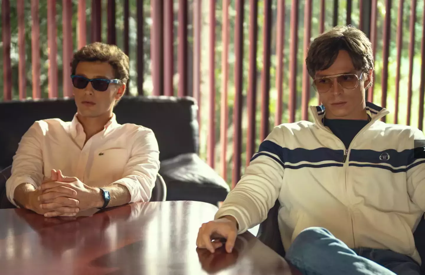 Cooper Koch and Nicholas Chavez portray the brothers on the show. (Miles Crist/Netflix)