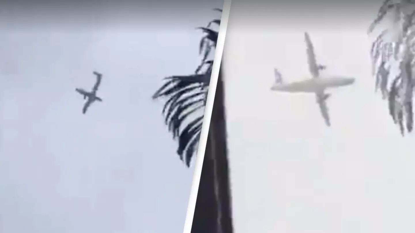Passenger plane crashes after losing control with 62 people on board