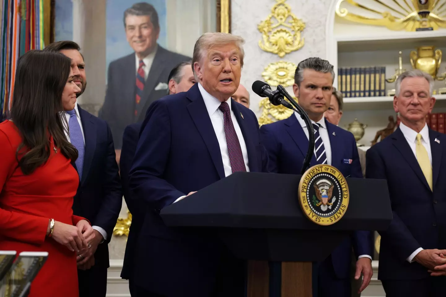Donald Trump has left people shocked with his comments (Alex Wong/Getty Images)