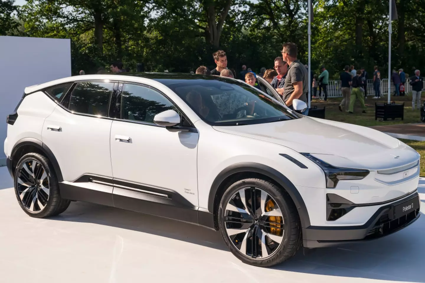 A Polestar 3 electric crossover SUV (Photo by Sjoerd van der Wal/Getty Images)