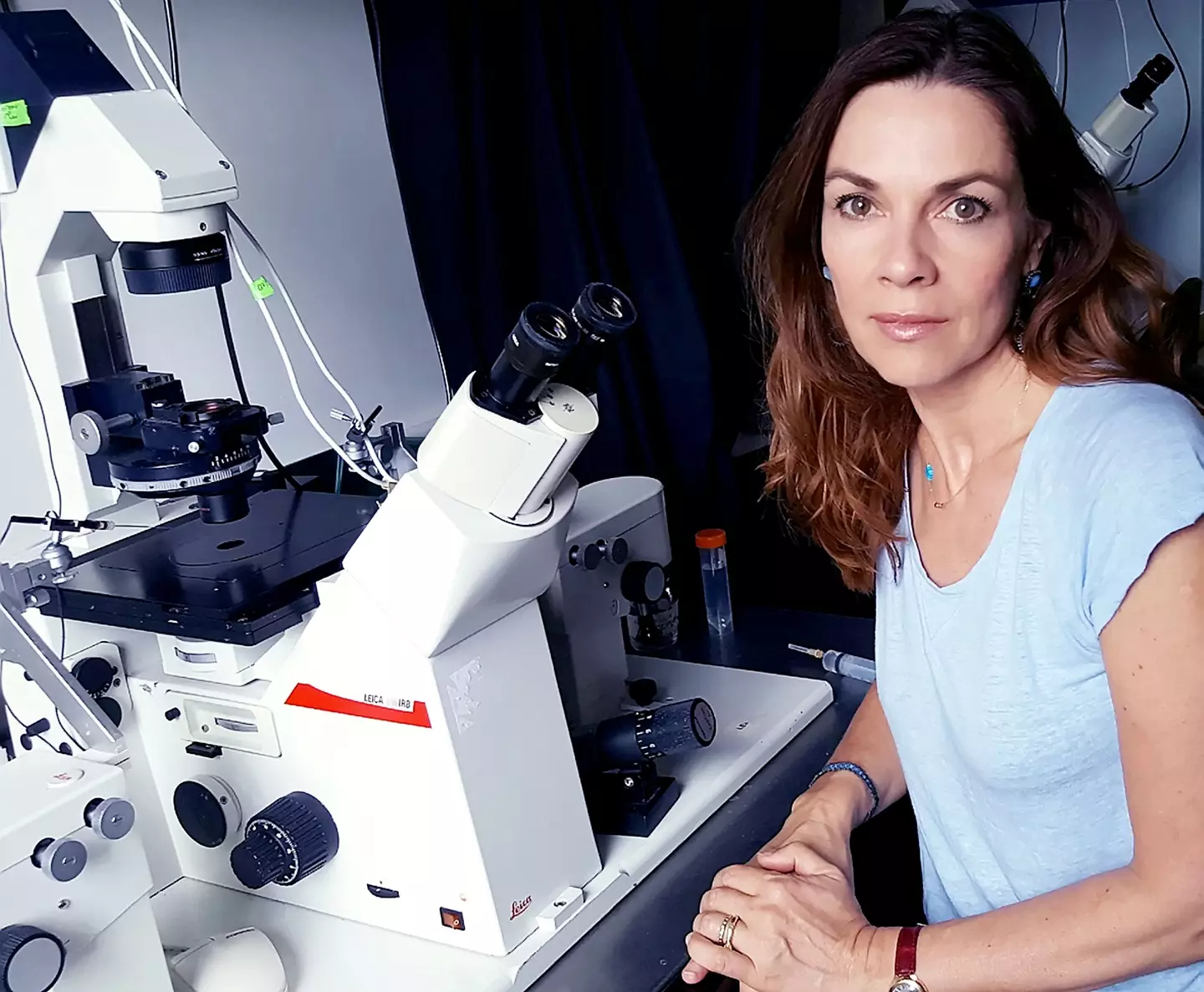 Professor Magdalena Zernicka-Goetz said the creation of the embryo is 'unbelievable'.