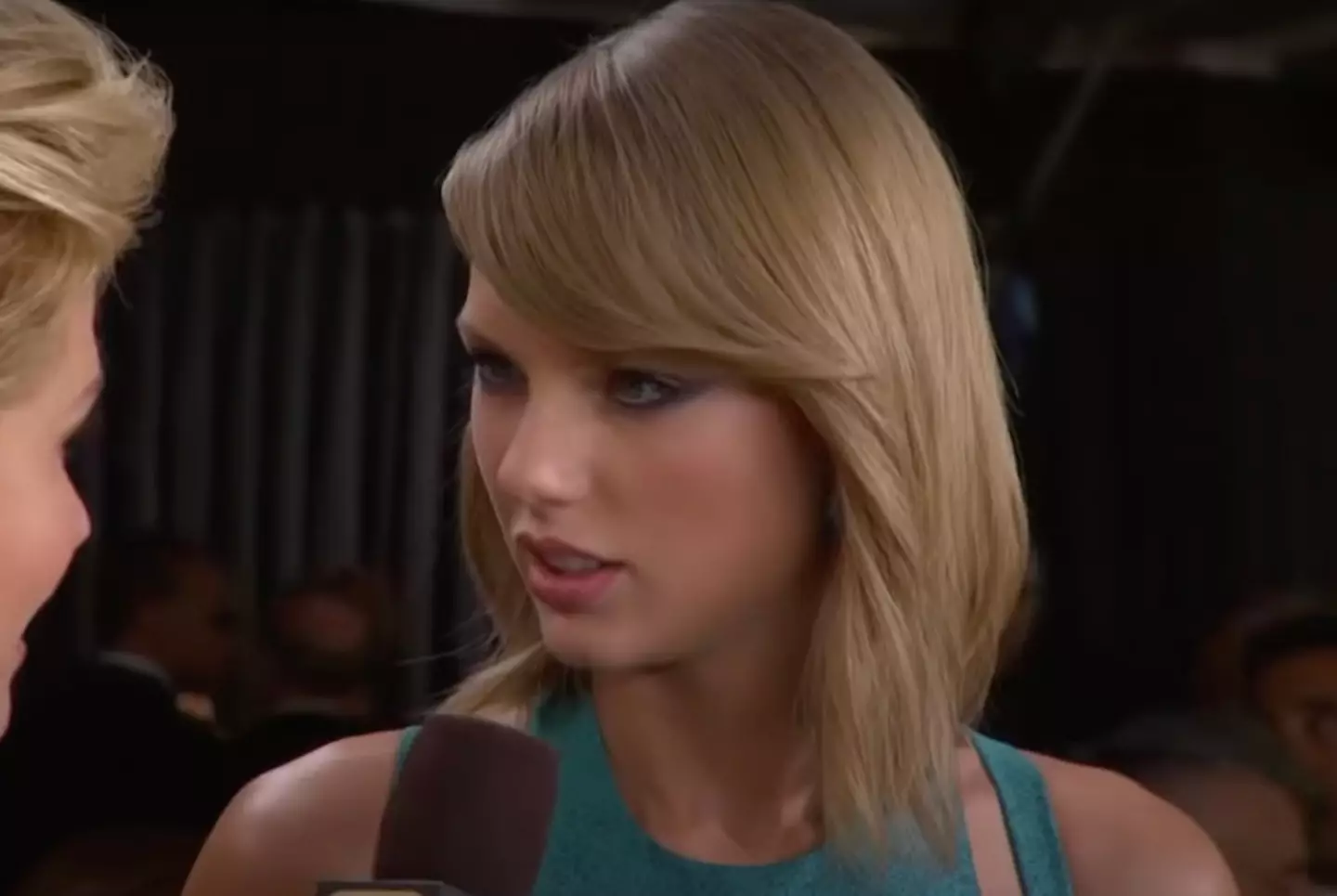 If looks could kill.