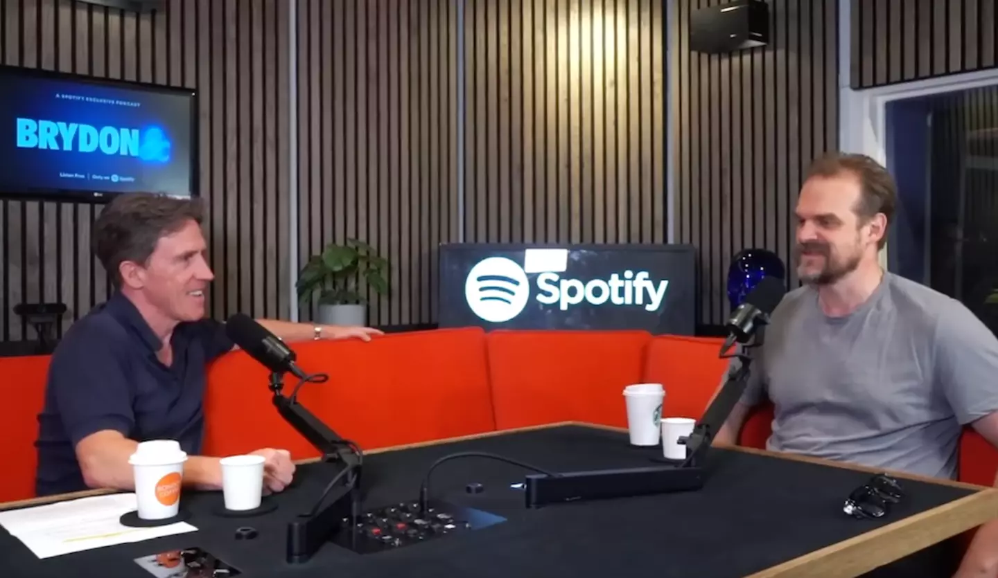 David Harbour appeared on the recent episode of Rob Brydon's podcast.
