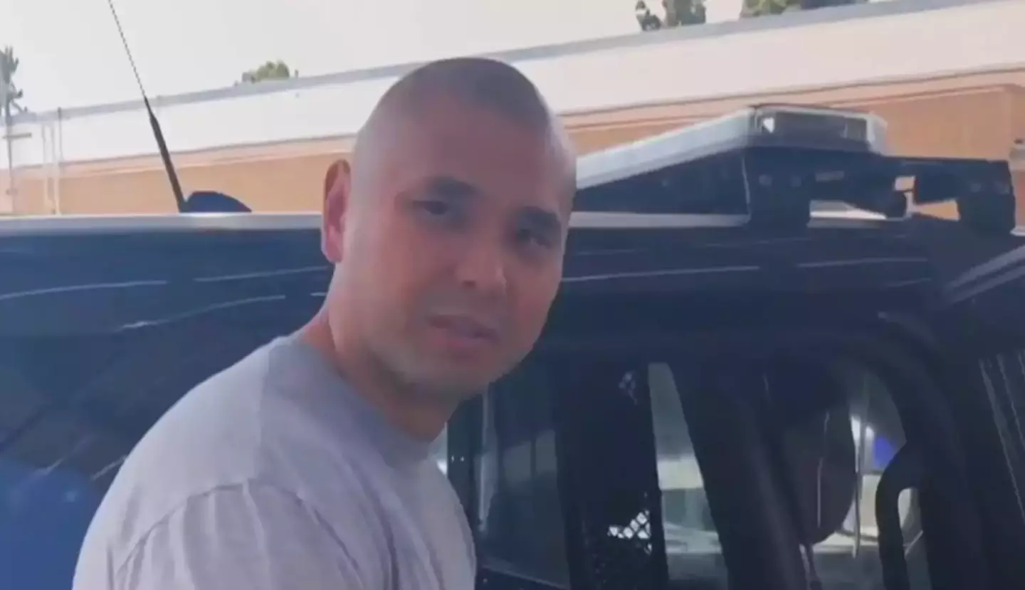 The police officer claims his bodycam fell off his uniform. (SDPD)