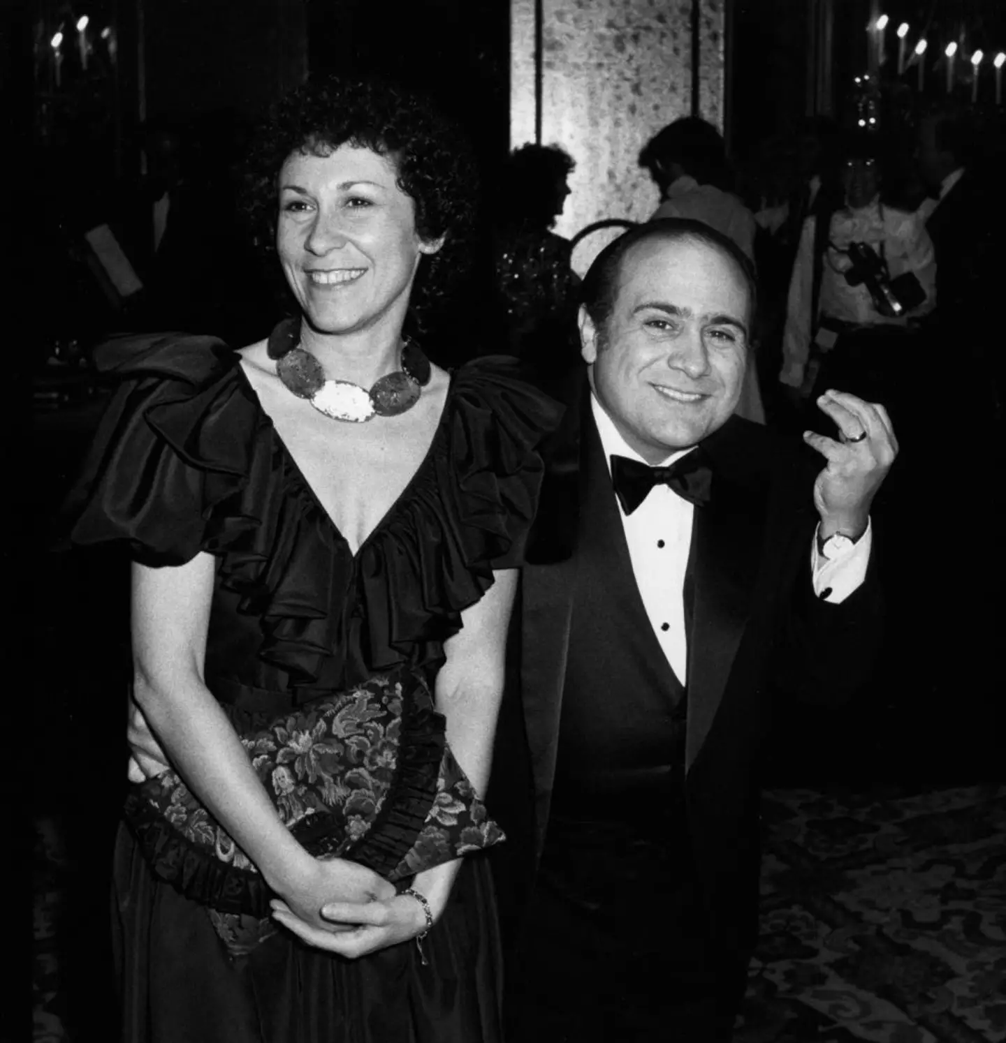 Danny DeVito and Rhea Perlman in 1982.