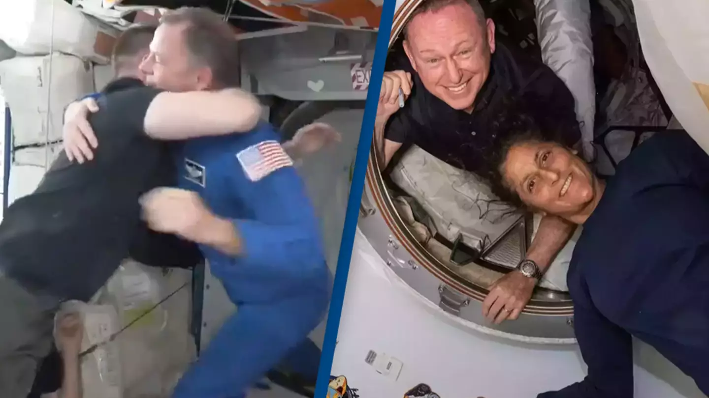 SpaceX capsule docks at ISS to rescue astronauts months after being stranded