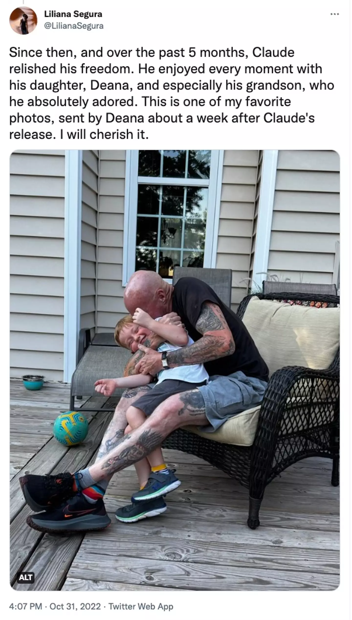 He spent nearly three decades behind bars for a crime he didn't commit.