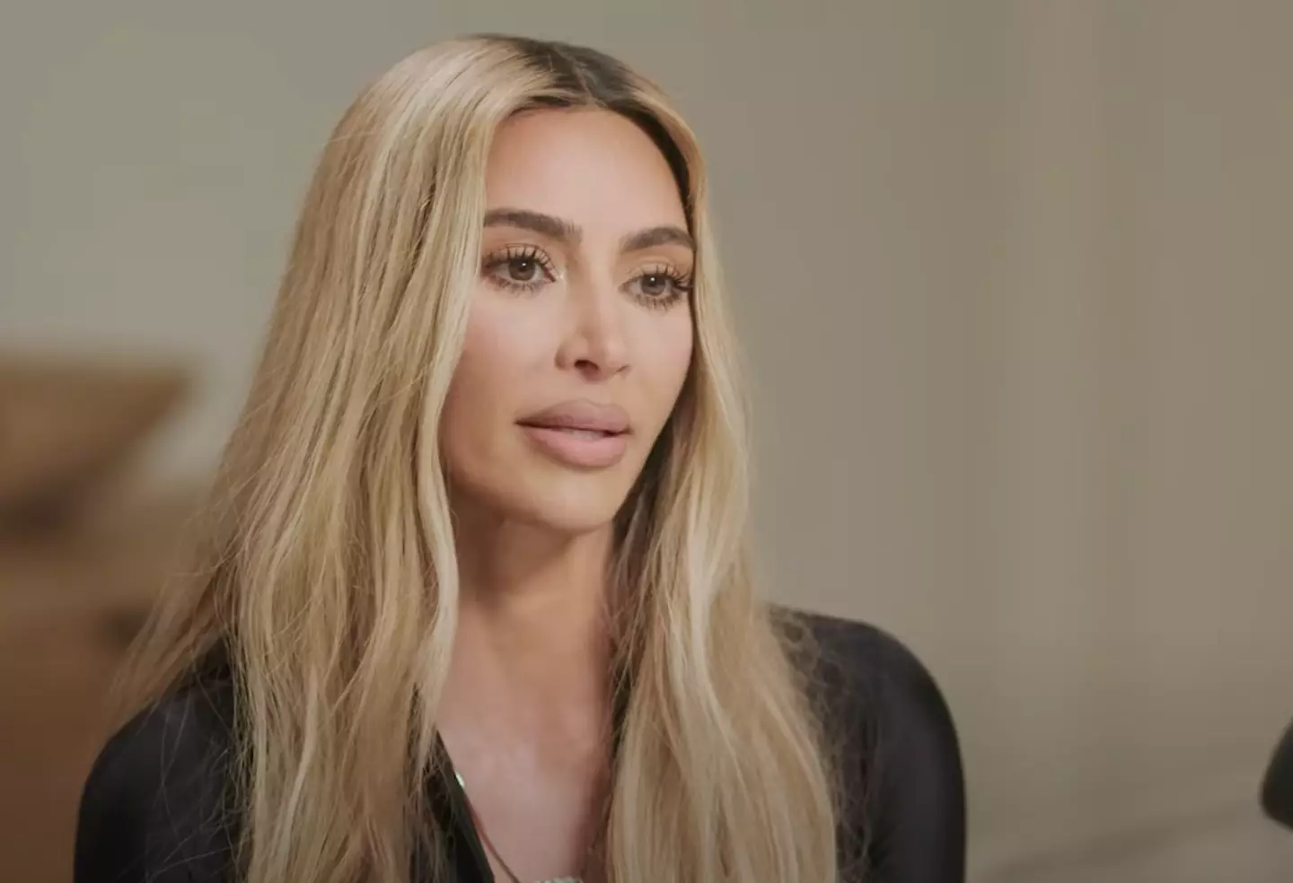 Kim says she's got a 'workaholic mindset'.